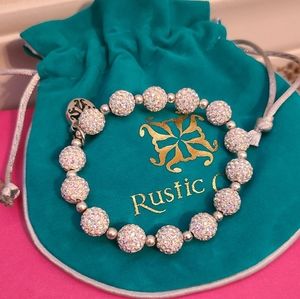 Rustic Cuff Prism Glow Kaleidoscope bracelet